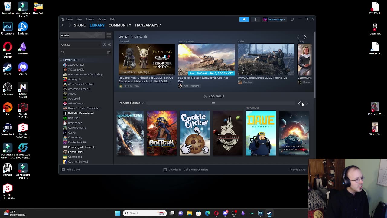 Quick update stream