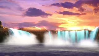 Beautiful Nature waterfalls