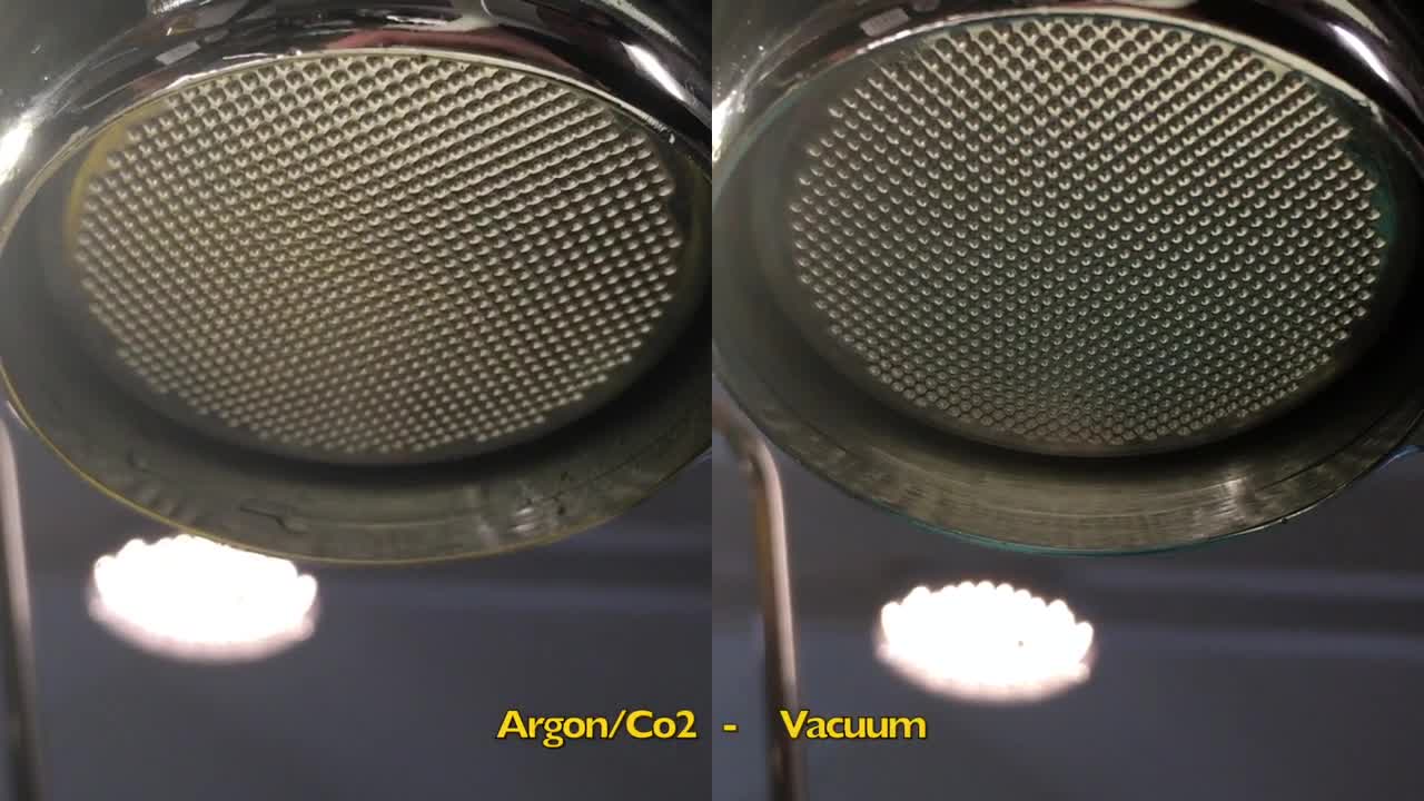 Will underprssure speed up co2 degasing?