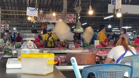 Mae Yao market Chiang Rai