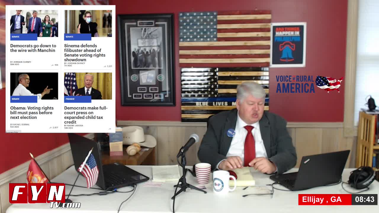 Voter Rights Bill is the end of freedom and honest elections