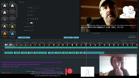 Concentration exercise while suffering from anxiety: Let's translate and add subs to CRP's video