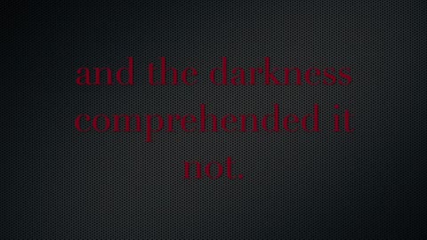 Gospel of John 1:1-5