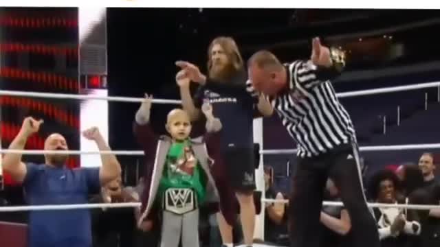 He's sick with cancer but fulfilled his biggest dream.