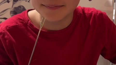 Will you eat it, Mikie?