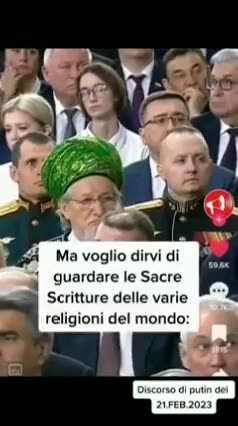 Putin chiede perdono per lo schifo che sta invadendo l'Occidente