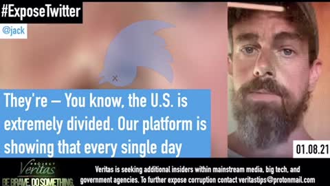 Project Veritas Jack Dorsey Using Platform to Crush Free Speech