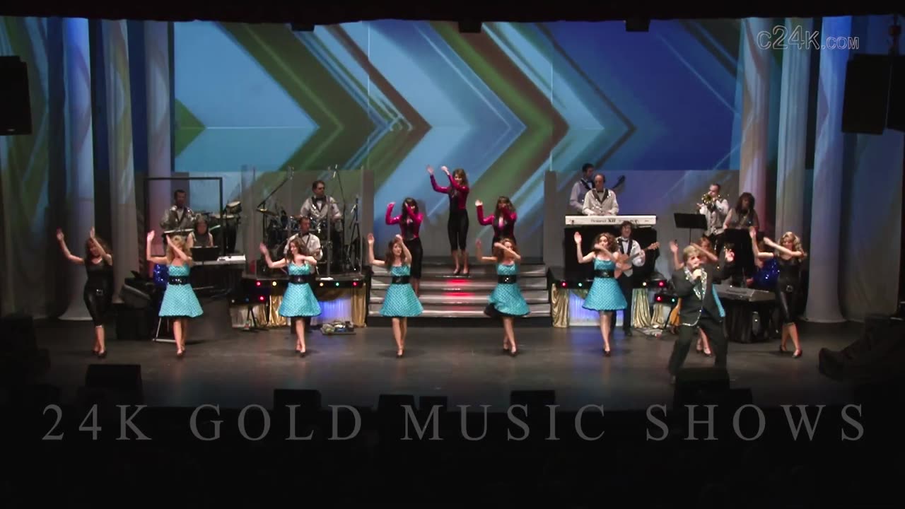 ROCK AND ROLL IS HERE TO STAY - 24K Gold Music - 50s Danny & The Juniors COVER Hit Song - Oldies