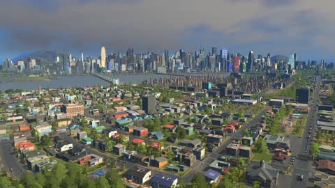 Night to Day Sequence - Cities Skylines