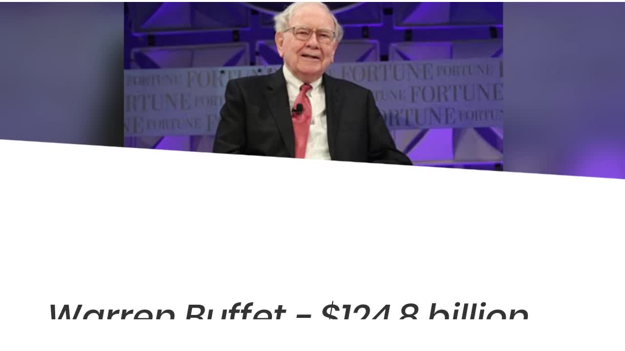 TOP 10 RICHEST MAN IN THE WORD