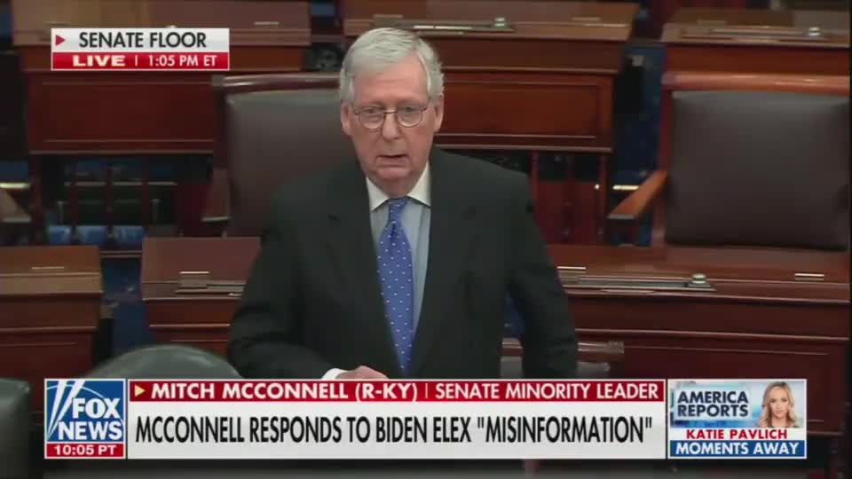 McConnell: "Biden has chosen to fail his own test."
