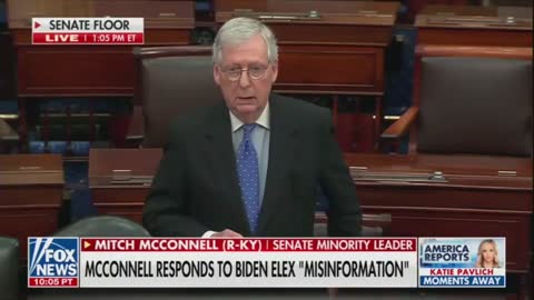 McConnell: "Biden has chosen to fail his own test."