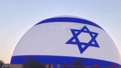 Las Vegas’ Sphere projects the Israel flag