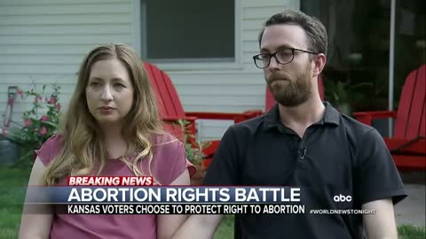 Voters in Kansas reject measure to ban abortions in the state