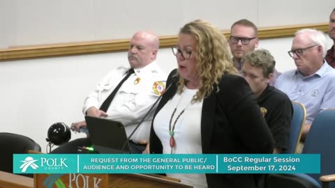 Krista Silva makes allegations against Polk County Fire Rescue, and Human Resources