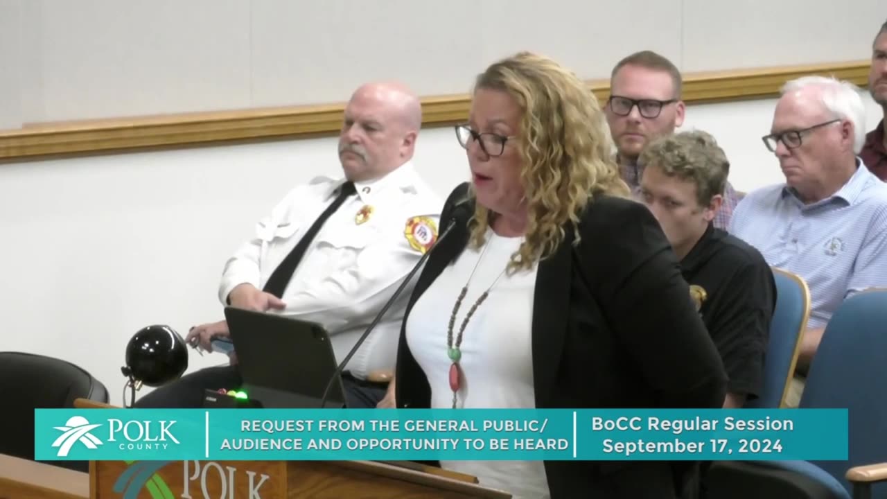 Krista Silva makes allegations against Polk County Fire Rescue, and Human Resources