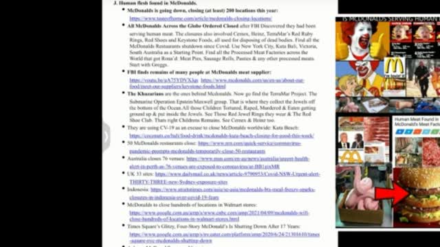 McDonald's Closing Update