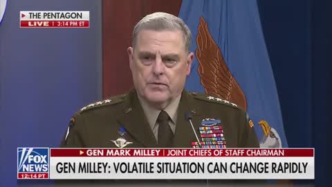 General Milley says he didn't see Taliban taking over this quickly