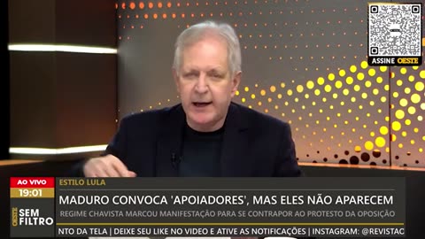 Augusto Nunes: 'Não há como resolver o problema na Venezuela sem um desfecho sangrento'