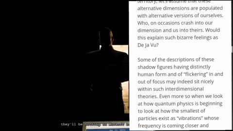 Predictive Programming: Shadow Beings