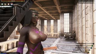 Conan Exiles learning spells blood sacrifice Busty Boobs breast expansion huge tits milkers jugs