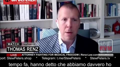 L'avvocato Thomas Renz sgancia la bomba!