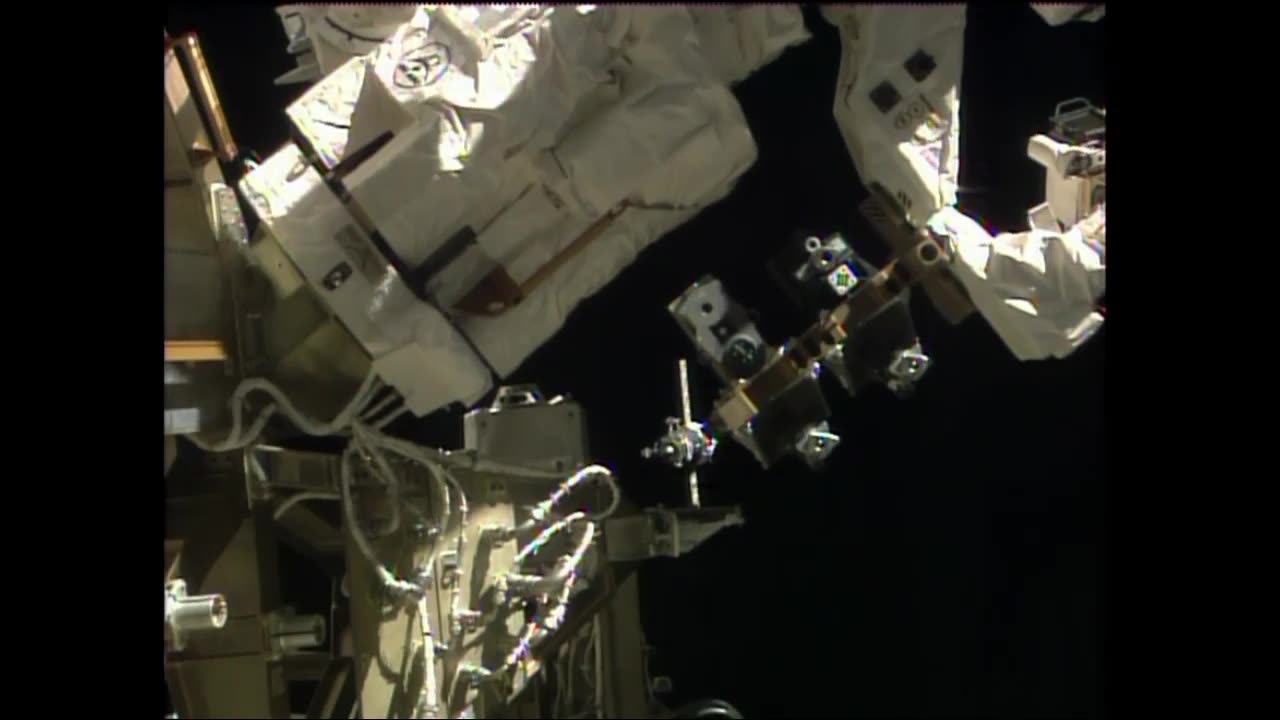 Crew Docks to the Space Station