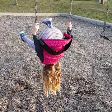 Young Girl Gets Destroyed After She Attempts Mind-Blowing Flip Off Swing Set