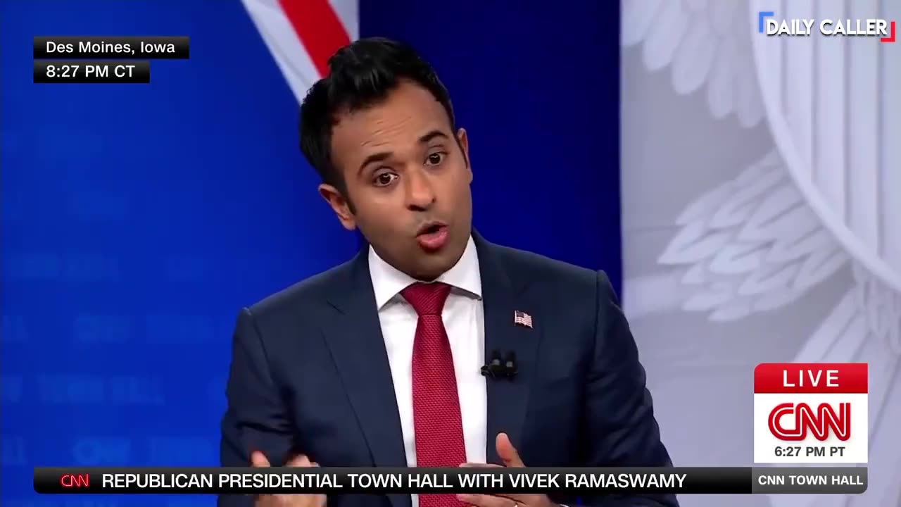 Vivek Gets Into Heated J6 Disinformation Exchange With CNN Host