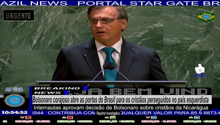 Internautas aprovam decisão de Bolsonaro sobre cristãos da Nicarágua