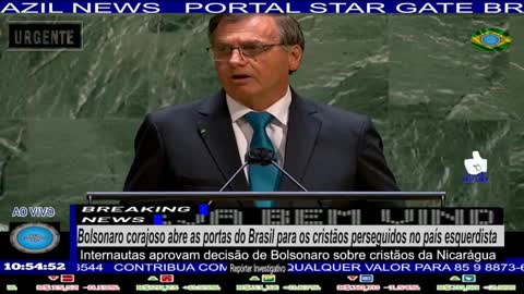 Internautas aprovam decisão de Bolsonaro sobre cristãos da Nicarágua