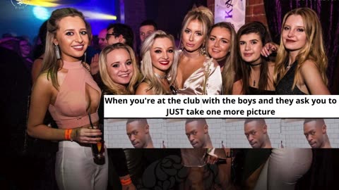 When you're at the club with the boys and they ask you to JUST take one more picture! #viral