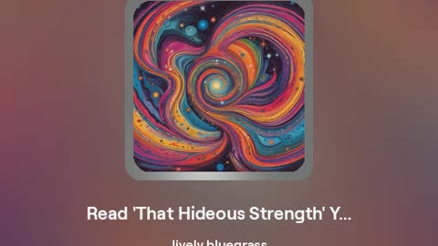 "Read 'That Hideous Strength' You Dummy" version 1