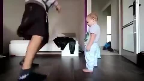 Baby - Daddy Dance Cute Battle