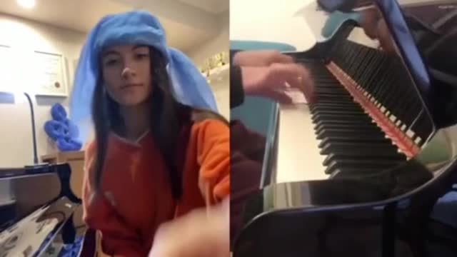 And you can do that with the piano it's just cool