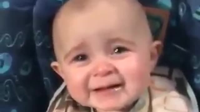 Cute baby cry