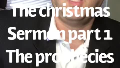 Christmas sermon part 1