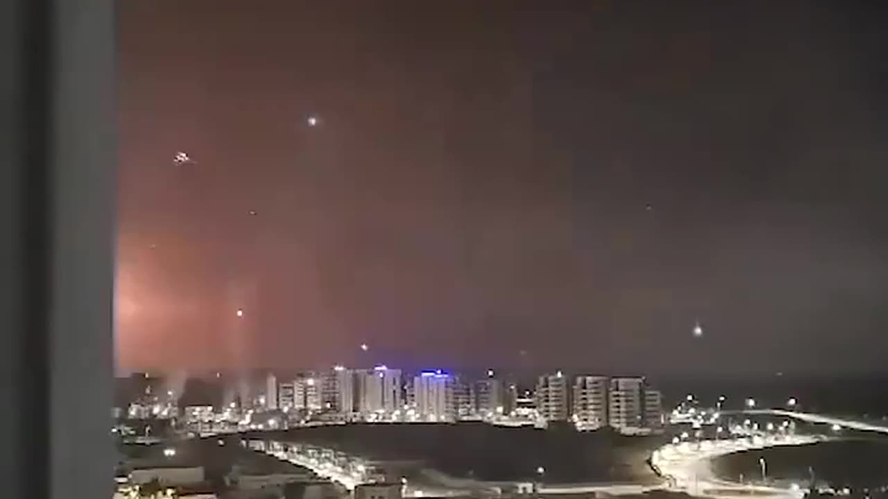 Iranian drones attack Israel