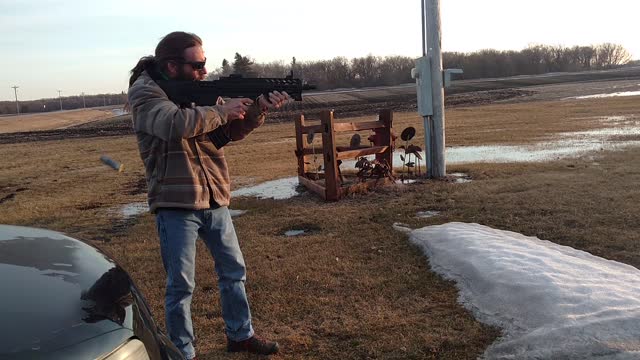 Bullpup test fire