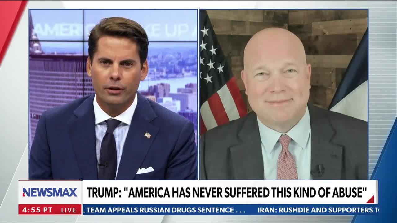 Matt Whitaker on Wake Up America August 15, 2022