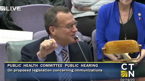 Dr Larry Palevsky, Testimony Connecticut 2/19/2020