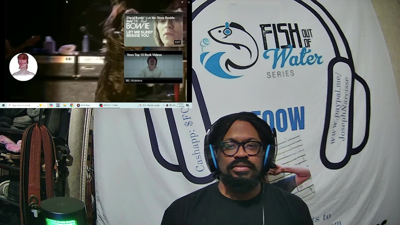 David Bowie Sister Midnight Live Reaction