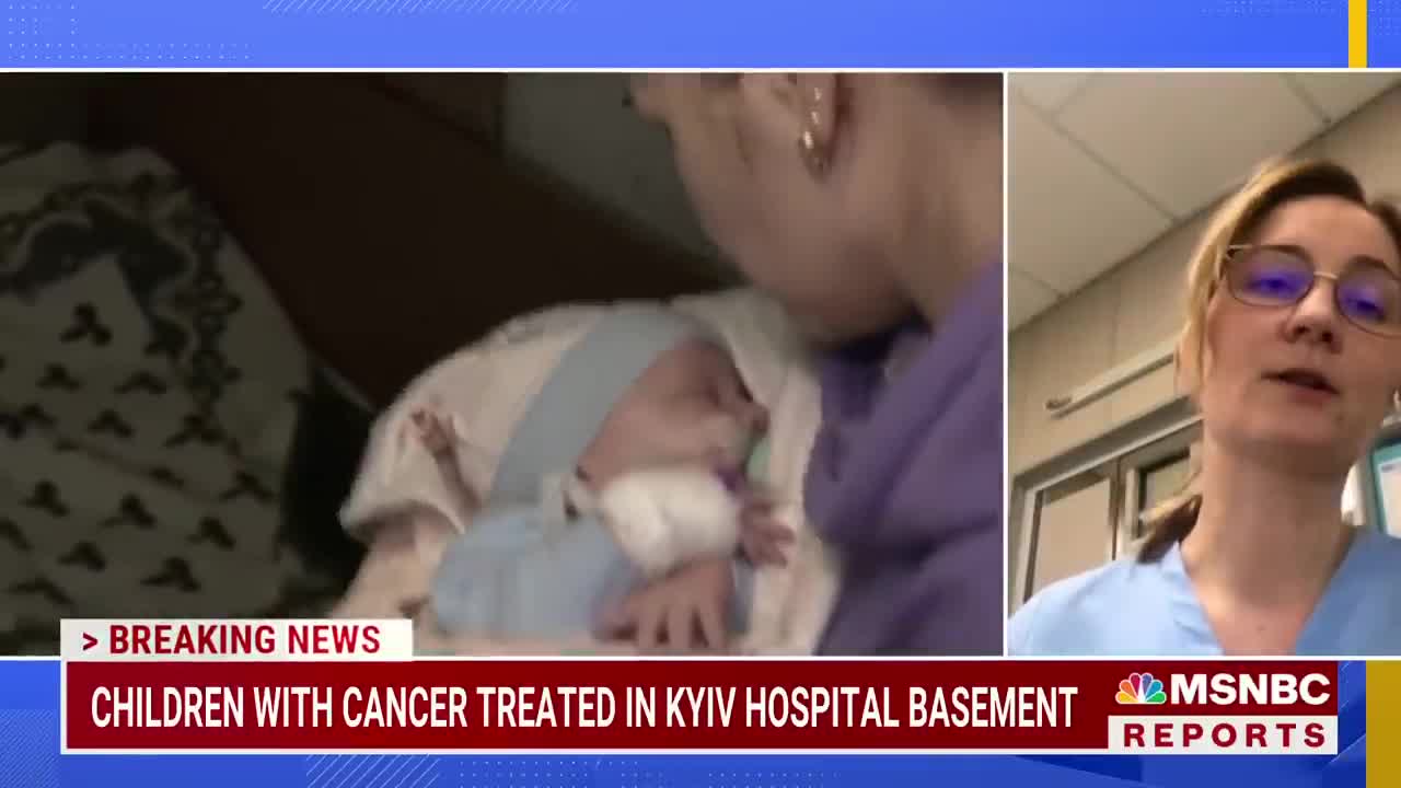 Children With Cancer Treated In Kyiv Hospital Basement