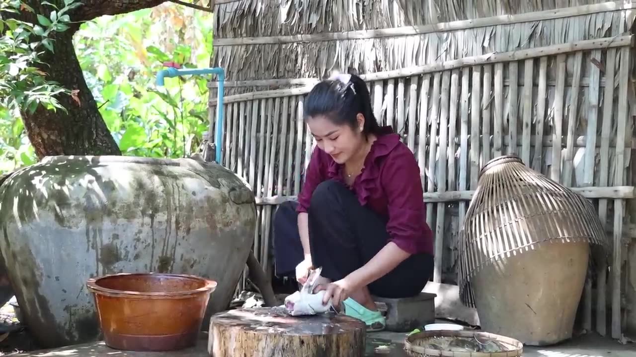 Countryside mommy yellow catfish with eggplants / 2 yummy recipes with yellow catfish