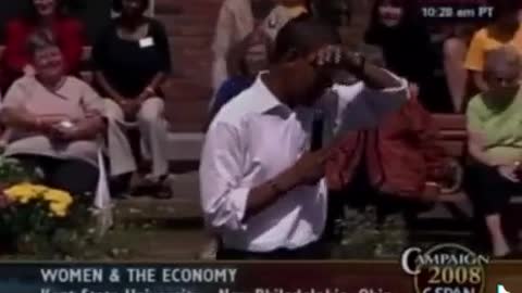 OBAMA - C-SPAN 2008 WOMEN & THE ECONOMY