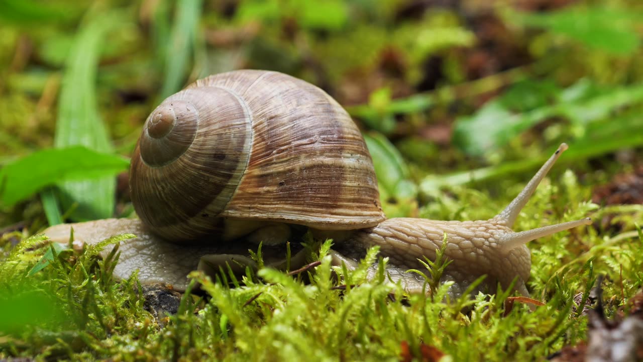 Snail beauty || Snail enjoying life