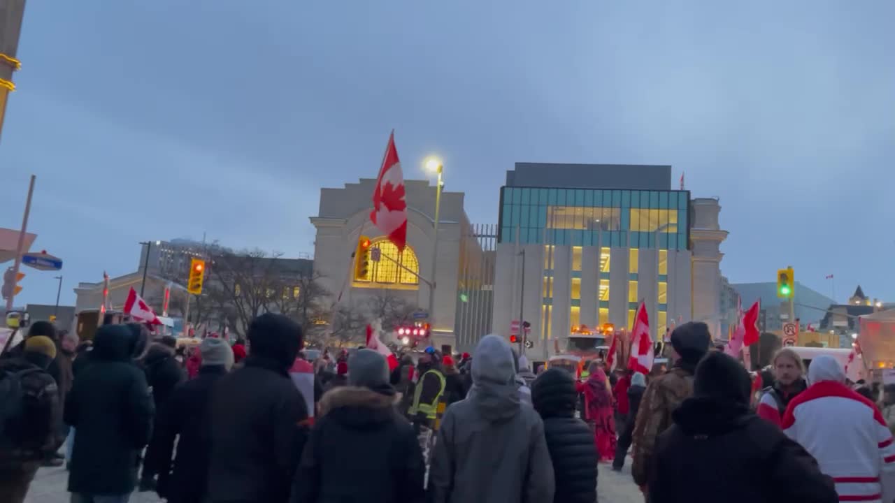 Freedom Convoy Ottawa 2022-02-04