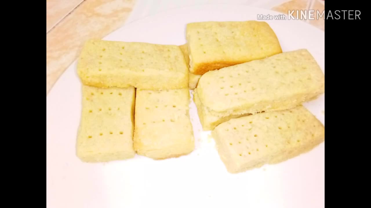 How to Make ShortBread Cookies| Home made+without oven