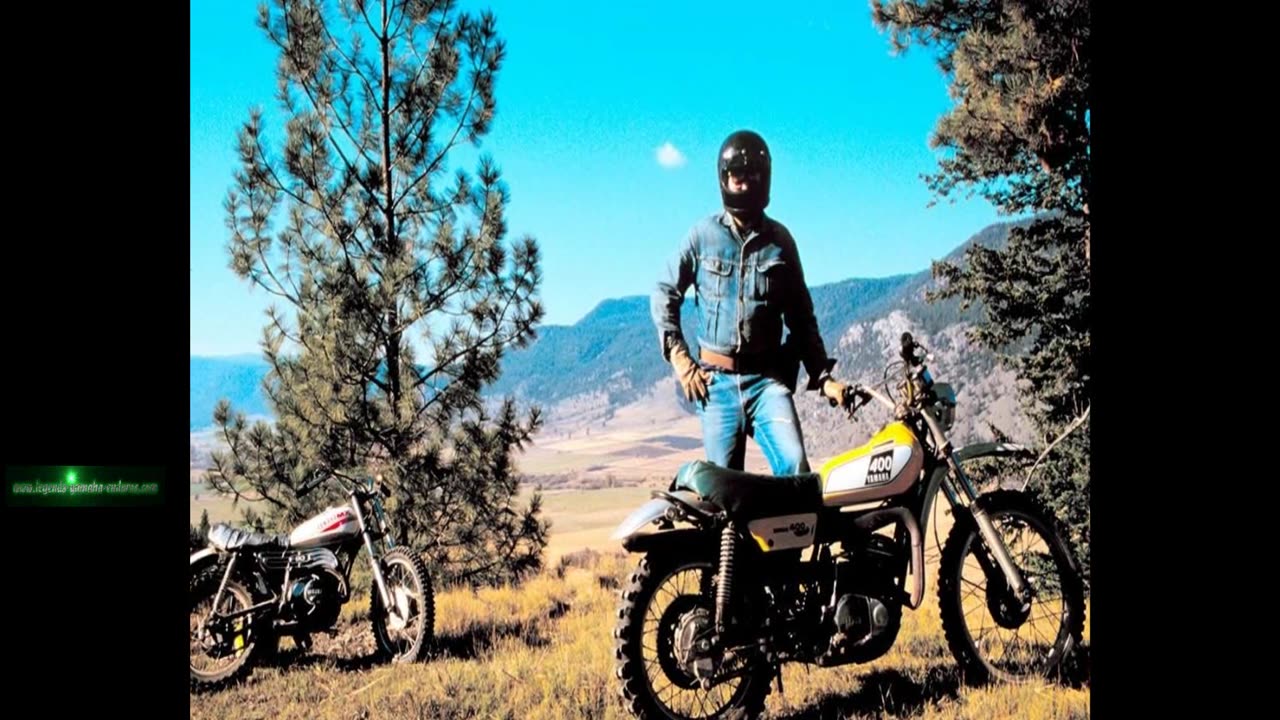 1975 Yamaha DT400B Enduro Tribute.