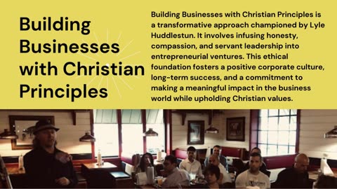 Christian Entrepreneur Coach Lyle Huddlestun